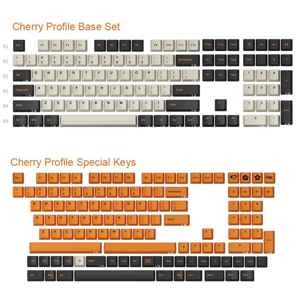 Keycaps Mechanical Keyboard Akko, Akko Cherry Profile Keycaps