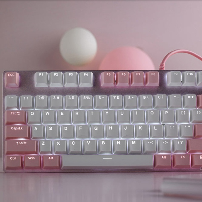 Rapoo V500PRO Pink Multiple Mode Backlit Gaming Mechanical Keyboard