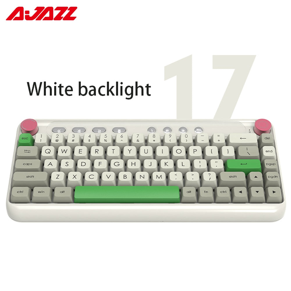 Ajazz AK33 Retro Mechanical Keyboard