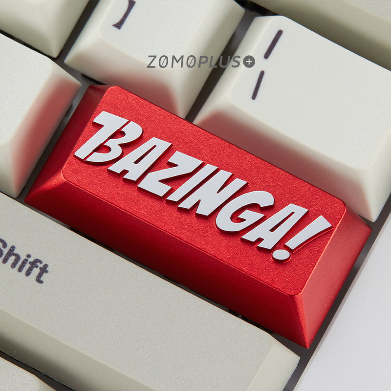 ZOMOPLUS BAZINGA TBBT Theme Aluminum Artisan Keycap - IPOPULARSHOP