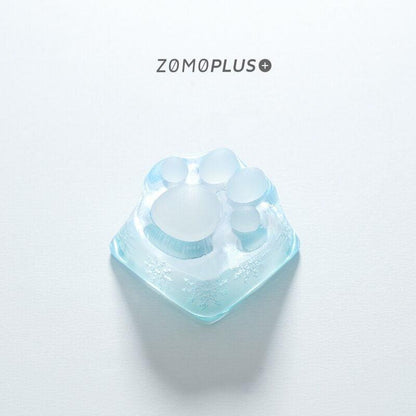 ZOMOPLUS Kawaii Leuke 3D Artisan Kat Poot Keycap - IPOPULARSHOP