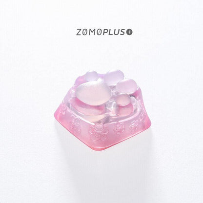 ZOMOPLUS Kawaii Leuke 3D Artisan Kat Poot Keycap - IPOPULARSHOP