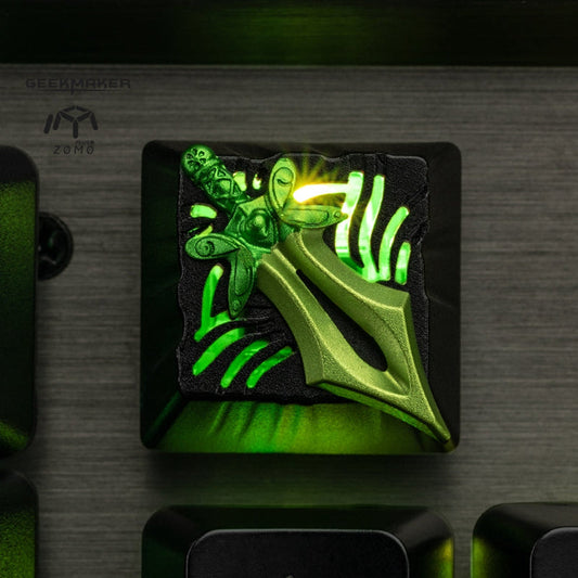 Zomoplus DOTA2 Butterfly Magnetic Aluminum Artisan Keycap - IPOPULARSHOP