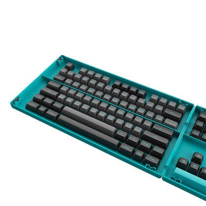 Akko Ocean Star/BlackCyan/Periwinkle Multicolor Keycap Set - IPOPULARSHOP